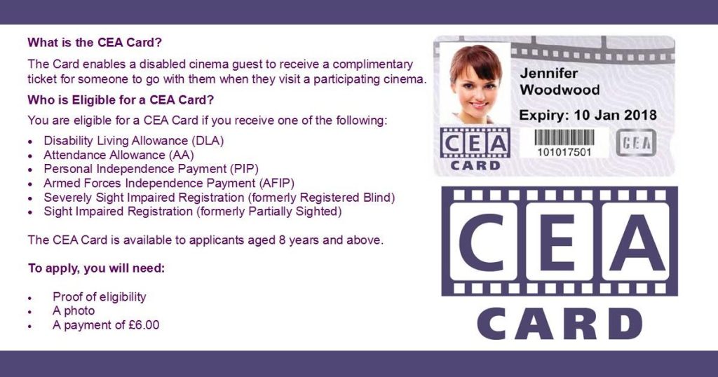 Example picture of a CEA Card