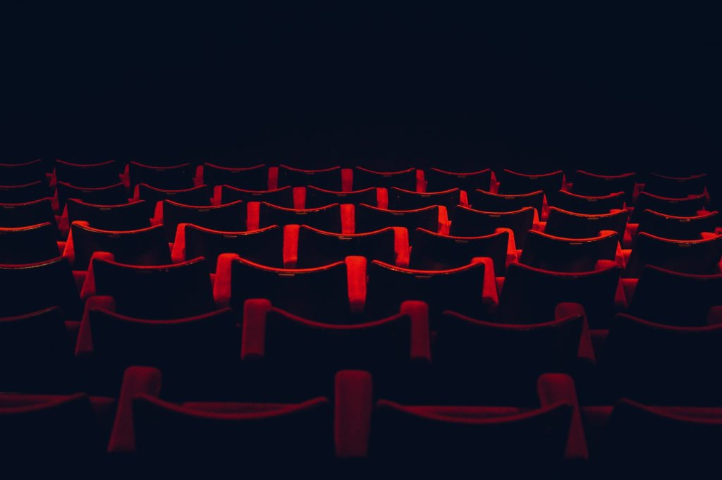 Cinema Seats in the dark