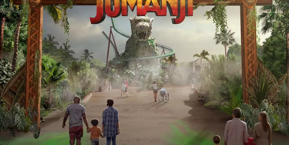 jumanji promo picture at chessington