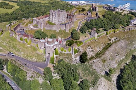 1200px 1 dover castle aerial panorama 2017 e1682323268675 768x344