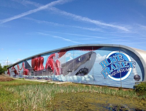 Blue Planet Aquarium Exterior