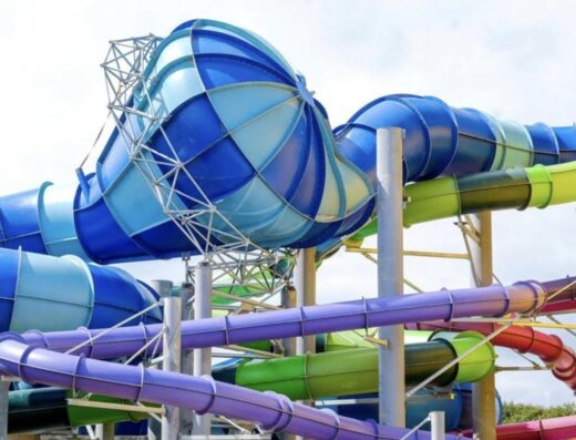 Alpamare Waterpark Flume Slide