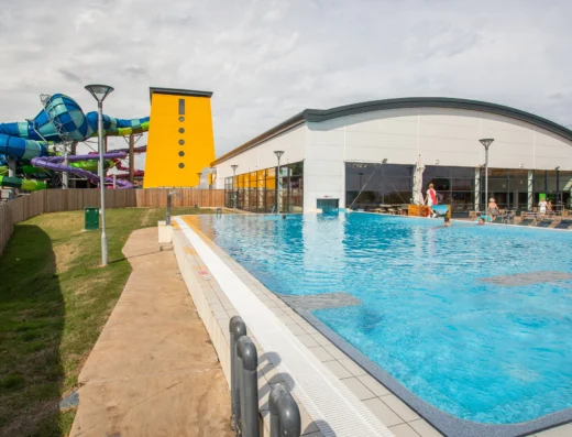 Alpamare outdoor pool