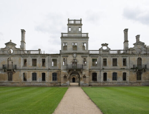 Kirby Hall north front from forecourt 768x512